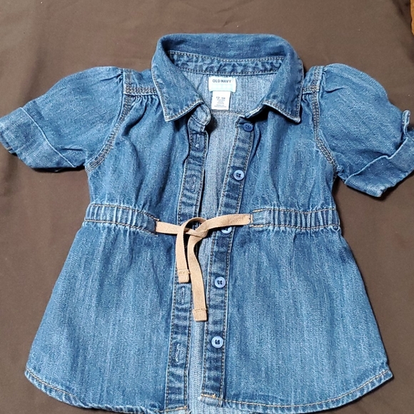 denim skirt for baby girl